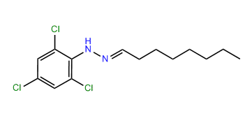 Octanal 2,4,6-trichlorophenyl hydrazone